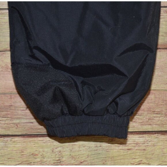 Columbia Men's Black Pull On Snow Ski Pants Size L Adjustable Waist Hems Pockets - Picture 3 of 11